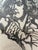 Josef Lacina Original Woodcut, a Portrait of Friedrich Schiller, European Realism Mid Century Art (Czech, 1899-1975) For Sale - Image 4 of 12