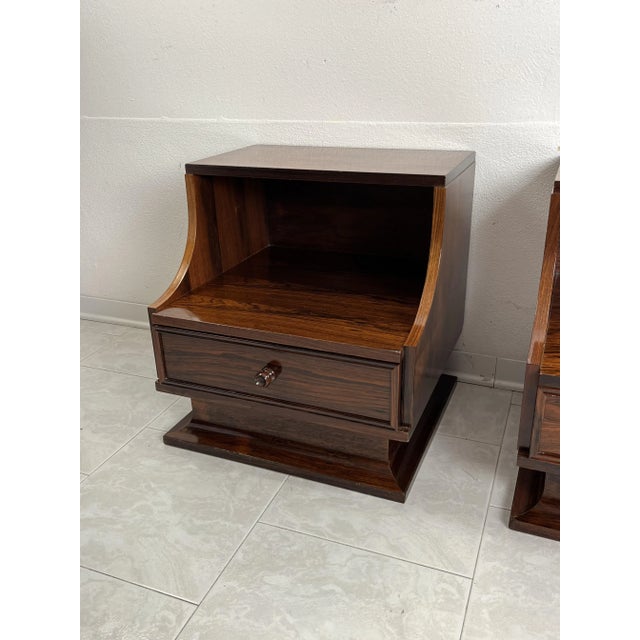 Vintage Italian Bedside Tables, 1970s, Set of 2 For Sale - Image 9 of 13