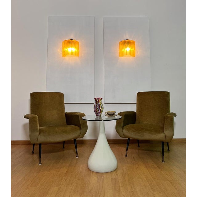 Vintage Tube Wall Sconces in Murano Glass, 1990s, Set of 2 For Sale - Image 11 of 18