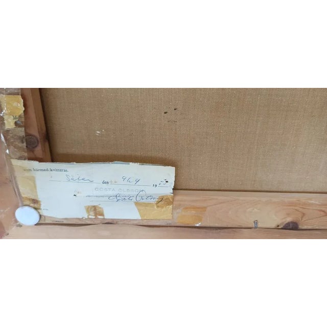 Dan Martin Masell, Forest Landscape, 1970s, Oil on Canvas For Sale - Image 11 of 13