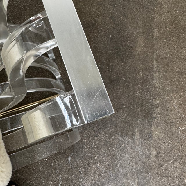 1960s Charles Hollis Jones Angel Wings Bench For Sale - Image 9 of 10