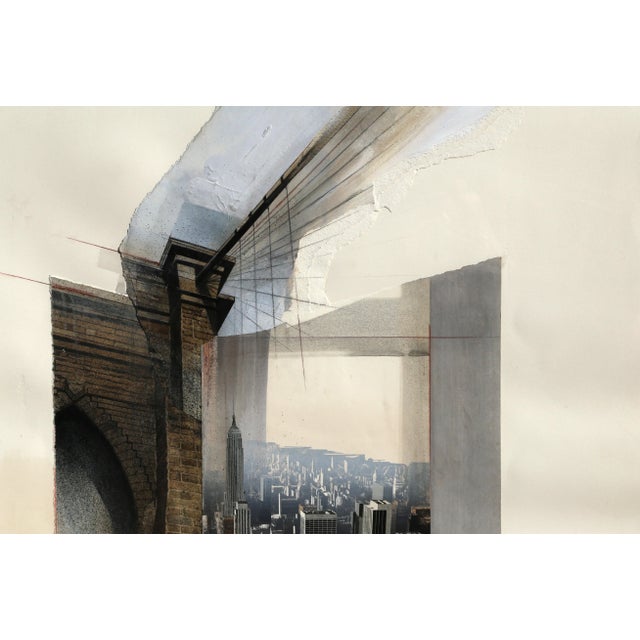 Contemporary Richard Davies One Green Wave 1991 For Sale - Image 3 of 4