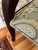 Early 20th Century American Classical Revival / Empire Revival Mahogany Settee With New Paisley Upholstery For Sale - Image 11 of 15