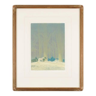 Forest Road by Ernest William Watson, 1920 For Sale