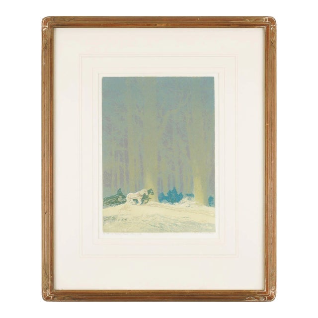 Forest Road by Ernest William Watson, 1920 For Sale