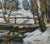 Winter Landscape Oil Painting, Antique Impressionism, Ukrainian Artist 60-70 For Sale - Image 6 of 6