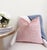 Pink Leopard 20x20 Velvet Throw Pillow With Feather Down Insert For Sale - Image 4 of 6