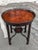 Early 20th Century Large Antique Mahogany Two-Tier Round Parlor Table With Hand-Carved Supports For Sale - Image 5 of 7