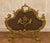 Metal Large Gilt Bronze Fireplace Screen with Putti and Openwork Rocaille Decor For Sale - Image 7 of 7