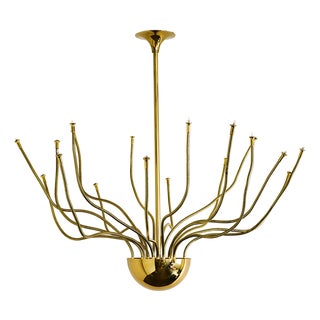 Large Medusa Ceiling Lamp from Florian Schulz, 1980s For Sale