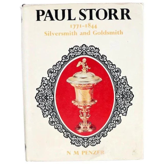 Red 1970s Paul Storr 1771-1844, Silversmith & Goldsmith by Norman M. Penzer Book For Sale - Image 8 of 8