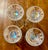Transparent Soda Fountain Iridescent Glasses For Sale - Image 8 of 12
