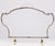 Hollywood Regency Brass Fire Screen, France, 1970s For Sale - Image 4 of 11