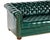 A classic Chesterfield with considerably more personality than the usual brown. Handcrafted by esteemed American leather-...
