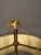 Early 20th Century French Bronze and Tall French Bouillotte Style Table Lamp With Red Hand-Painted Shade For Sale - Image 9 of 16
