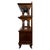 Brown 19th Century English Victorian Burr Walnut Cupboard with Shelves For Sale - Image 8 of 11