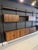 A beautiful vintage modular wall system crafted from rosewood. The unit consists of many different elements, allowing for...
