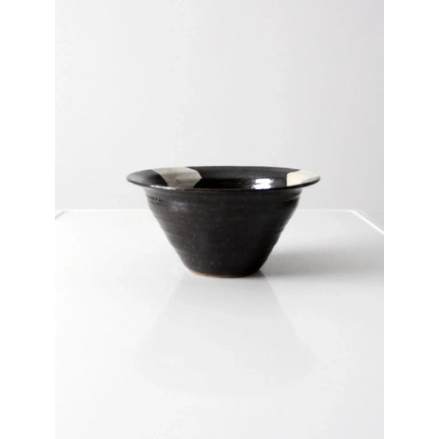 Late 20th Century Studio Pottery Bowl Circa 1981 For Sale - Image 5 of 12