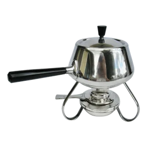C.1970's (Switzerland) Cheese/Chocolate Fondue Platform Lidded Serving Piece With Heating Element