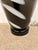 2020s Currey & Co Modern Glass Jar Lamp Black & White For Sale - Image 5 of 5