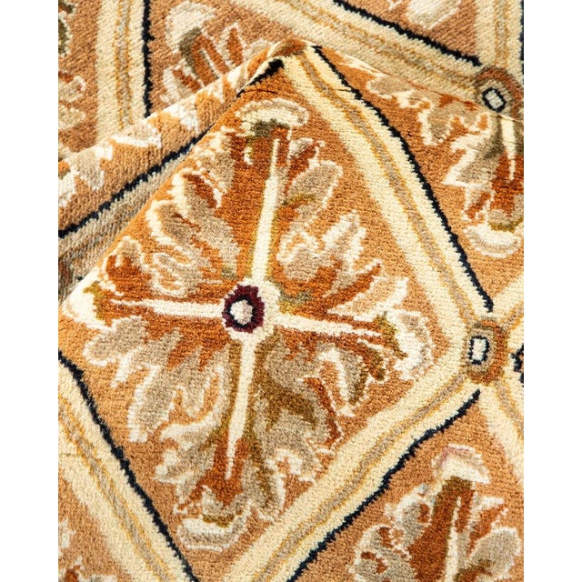 Textile Mogul, One-of-a-Kind Hand-Knotted Area Rug in Brown, 8' 2" x 10' 3" For Sale - Image 7 of 8