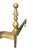 Brass Vintage Anglo Dutch Brass Andirons- a Pair For Sale - Image 8 of 11
