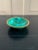 Green Vintage Malachite Brass Rimmed Bowl For Sale - Image 8 of 9