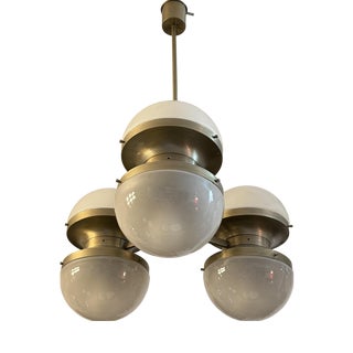 Tetraclio 6-Light Chandelier attributed to Sergio Mazza for Artemide, 1960s For Sale