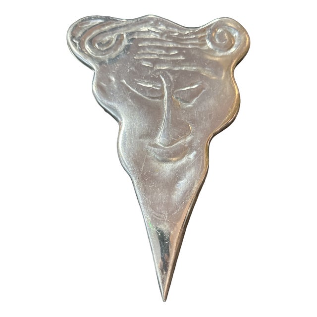 Vintage Model Face JAR by Pucci de Rossi For Sale