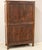 Brown Empire Walnut Display Chest of Drawers, 19th Century For Sale - Image 8 of 17