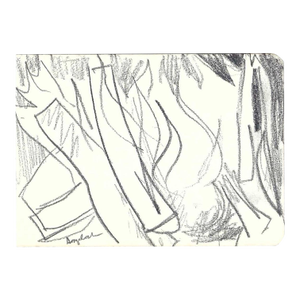 1960s Robert Angeloch Fire Drawing