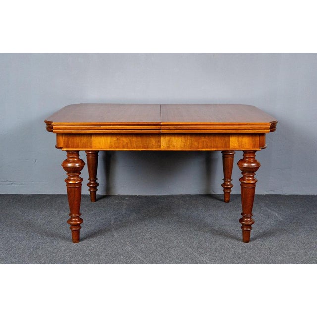 Vintage Brown Wood Table For Sale - Image 5 of 18