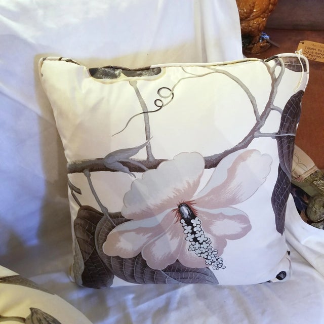 Boussak/Pierre Frey, Nakai in Tobacco Pillows- Set of 4 For Sale In Chicago - Image 6 of 8