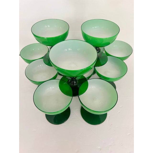 Mid 20th Century Carlo Moretti Italian Cased Glasses - Set of 12 For Sale - Image 5 of 9