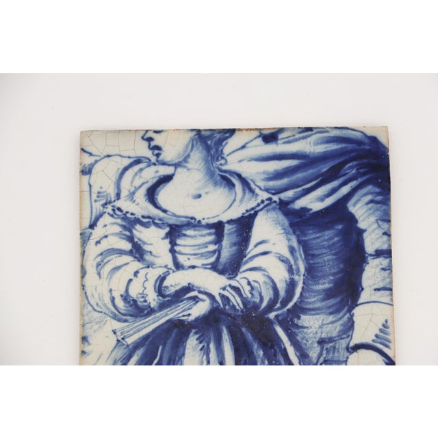 Circa: 19th Century. Country: Portugal. Material: Earthenware, Tin-glazed pottery. Item condition: Some chips and...