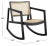 At once soothing and sophisticated, this Perth Rocking Chair brings coastal cool comfort to any interior décor. The sleek...