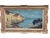 Eugene Delestre, A View of the Port, 1890s-1910s, Oil on Canvas, Framed For Sale - Image 4 of 4