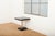 Bistro Table with Black Lacquered Fiberglass Top and Chrome-Plated Metal Base by Joe Colombo for Zanotta, 1970s For Sale - Image 9 of 14