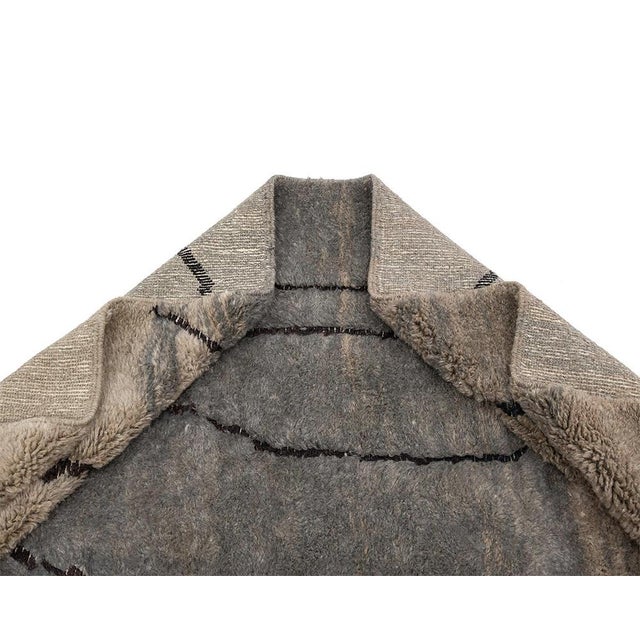 Hand-Knotted Wool Premium Rug by Azele Studio For Sale - Image 6 of 11