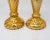 19th Century Gold Fluted Mercury Glass Candlesticks - Pair For Sale In Detroit - Image 6 of 9