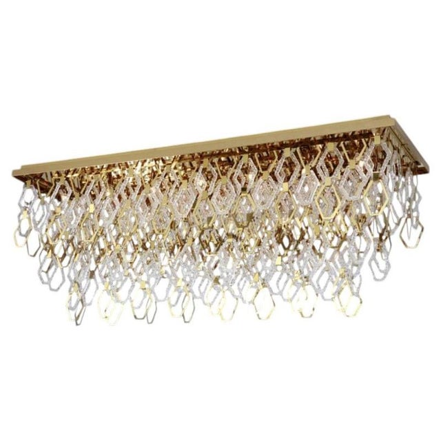 Collection Medea Chandelier in Metal and Crystal by Jago For Sale - Image 10 of 10