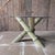 Vintage Side Table in Faux Bamboo with Glass Top, 1980s For Sale - Image 3 of 13