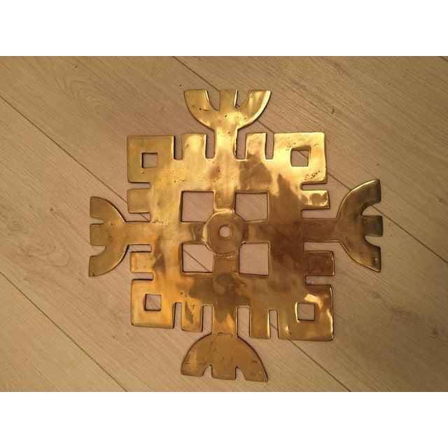 1960s Vintage Gilded Bronze Frieze, 1960s For Sale - Image 5 of 8