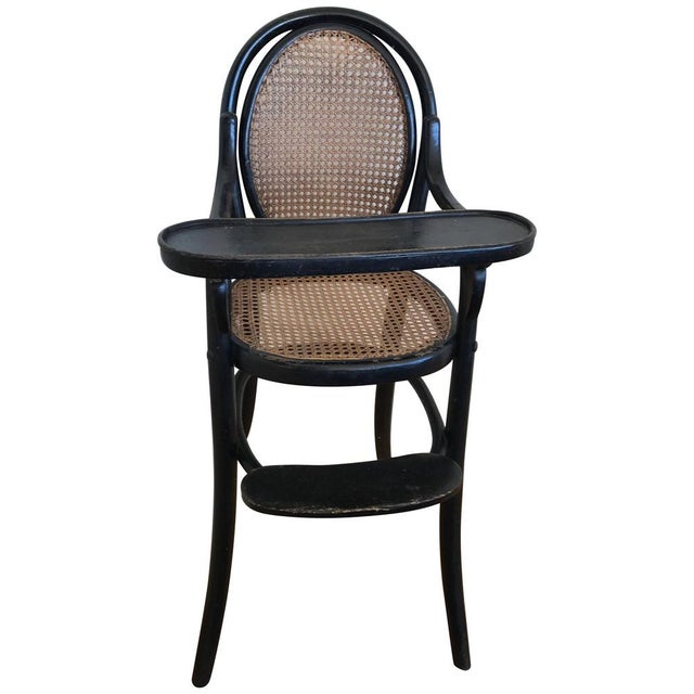 Bentwood Children Chair with Tablet & Foot Support from Thonet For Sale - Image 6 of 6