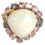 Bochic "Orient" Opal & Fancy Multi Color Pastel Sapphires In 18K Gold & Silver For Sale - Image 15 of 18
