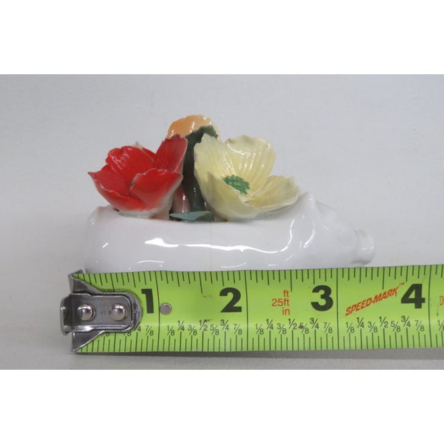Crown Staffordshire England Fine Bone China Floral Pig Decorative Figurine 5158b For Sale - Image 16 of 18