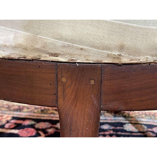 Napoleon III Style Mahogany Bergère Chair, 1800s For Sale - Image 5 of 13