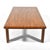Mid 20th Century Solid Teak Coffee Table For Sale - Image 5 of 8