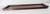 1960s Mid-Century Danish Modern Rosewood Serving Tray, Unsigned For Sale - Image 5 of 15