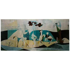 1971 After Pablo Picasso, "Joy of Life" Large Original Parisian Photogravure